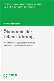 Ökonomie der Lebensführung - Cover