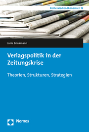Verlagspolitik in der Zeitungskrise - Cover
