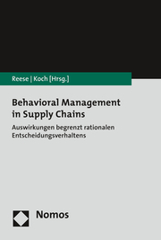 Behavioral Management in Supply Chains - Cover