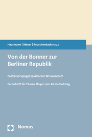 Von der Bonner zur Berliner Republik - Cover