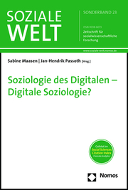 Soziologie des Digitalen - Digitale Soziologie?