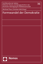 Formwandel der Demokratie - Cover
