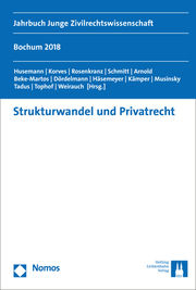 Strukturwandel und Privatrecht - Cover