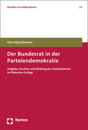 Der Bundesrat in der Parteiendemokratie - Cover