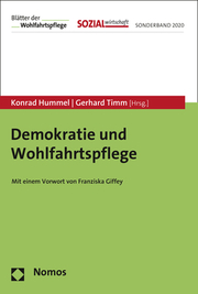 Demokratie und Wohlfahrtspflege - Cover