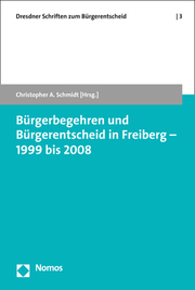 Bürgerbegehren und Bürgerentscheid in Freiberg - 1999 bis 2008