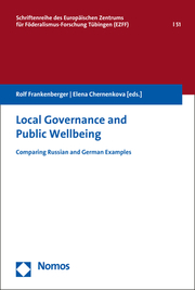 Local Governance and Public Wellbeing - Cover