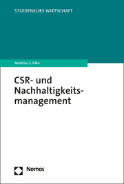 CSR- und Nachhaltigkeitsmanagement - Cover