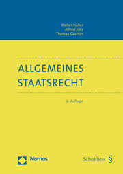Allgemeines Staatsrecht - Cover