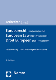 Europarecht [EUV/AEUV/GRCh] - European Law [TEU/TFEU/CFREU] - Droit Européen [TUE/TFUE/CDFEU]