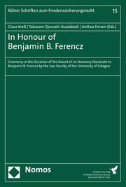In Honour of Benjamin B. Ferencz