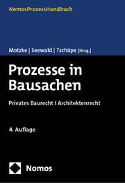 Prozesse in Bausachen - Cover