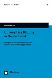 Universitäre Bildung in Deutschland - Cover