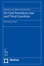 EU Civil Procedure Law and Third Countries - Cover