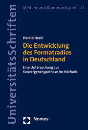 Die Entwicklung des Formatradios in Deutschland - Cover
