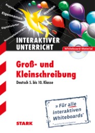 Interaktiver Unterricht - Groß- und Kleinschreibung - Deutsch 5. bis 10. Klasse