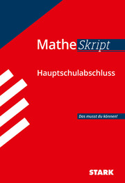 STARK MatheSkript - Hauptschulabschluss - Cover