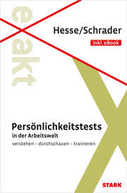 STARK Hesse/Schrader: EXAKT Persönlichkeitstests + eBook