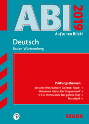 STARK Abi - auf einen Blick! Deutsch Baden-Württemberg 2019 - Cover