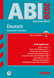 STARK Abi - auf einen Blick! Deutsch NRW 2020 - Cover