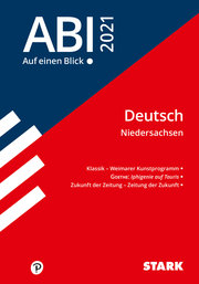 STARK Abi - auf einen Blick! Deutsch Niedersachsen 2021 - Cover