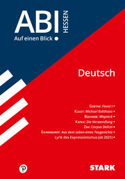STARK Abi - auf einen Blick! Deutsch Hessen 2020/2021 - Cover