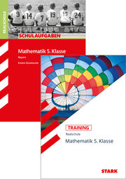 STARK Mathematik 5. Klasse Realschule Bayern - Schulaufgaben + Training - Cover