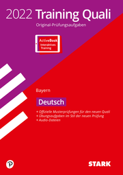 STARK Training Abschlussprüfung Quali Mittelschule 2022 - Deutsch 9. Klasse - Bayern - Cover