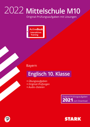 STARK Original-Prüfungen und Training Mittelschule M10 2022 - Englisch - Bayern - Cover