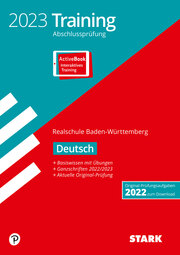 STARK Training Abschlussprüfung Realschule 2023 - Deutsch - Baden-Württemberg - Cover