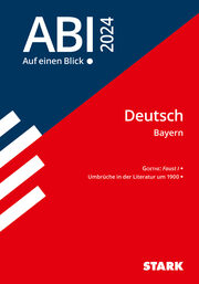 STARK Abi - auf einen Blick! Deutsch Bayern 2024 - Cover
