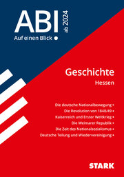 STARK Abi - auf einen Blick! Geschichte Hessen ab 2024 - Cover