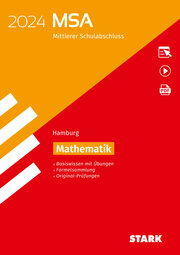 STARK Original-Prüfungen und Training MSA 2024 - Mathematik - Hamburg - Cover