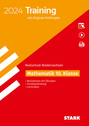 STARK Original-Prüfungen und Training Abschlussprüfung Realschule 2024 - Mathematik - Niedersachsen - Cover