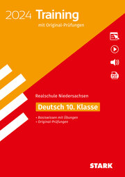 STARK Original-Prüfungen und Training Abschlussprüfung Realschule 2024 - Deutsch - Niedersachsen - Cover