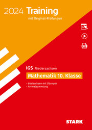 STARK Original-Prüfungen und Training - Abschluss Integrierte Gesamtschule 2024 - Mathematik 10. Klasse - Niedersachsen