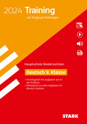 STARK Original-Prüfungen und Training Hauptschule 2024 - Deutsch 9. Klasse - Niedersachsen - Cover