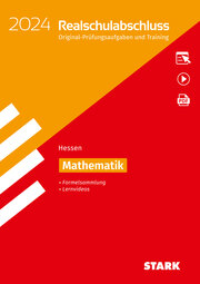 STARK Original-Prüfungen und Training Realschulabschluss 2024 - Mathematik - Hessen - Cover