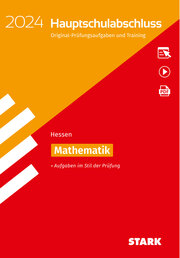 STARK Original-Prüfungen und Training Hauptschulabschluss 2024 - Mathematik - Hessen - Cover