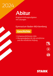STARK Abiturprüfung Baden-Württemberg 2024 - Geschichte - Cover