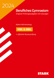 STARK Abiturprüfung Berufliches Gymnasium 2024 - Volks-/Betriebswirtschaftslehre - Baden-Württemberg - Cover