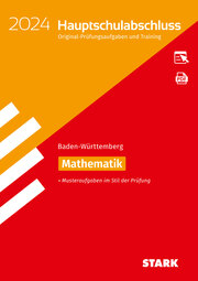 STARK Original-Prüfungen und Training Hauptschulabschluss 2024 - Mathematik 9. Klasse - Baden-Württemberg - Cover