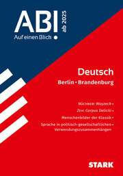 STARK Abi - auf einen Blick! Deutsch Berlin/Brandenburg ab 2025 - Cover