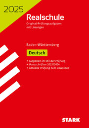 STARK Original-Prüfungen Realschule 2025 - Deutsch - BaWü - Cover
