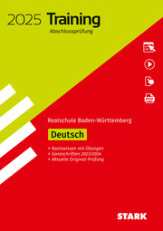STARK Training Abschlussprüfung Realschule 2025 - Deutsch - BaWü - Cover