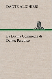 La Divina Commedia di Dante: Paradiso - Cover