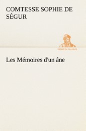 Les Mémoires d'un âne. - Cover
