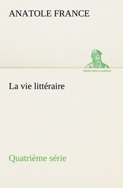 La vie littéraire Quatrième série - Cover