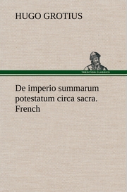 De imperio summarum potestatum circa sacra.French