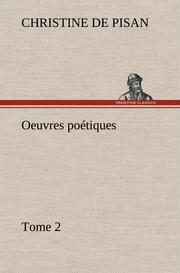 Oeuvres poétiques Tome 2 - Cover